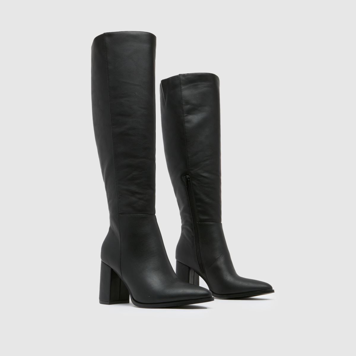 schuh Diya Knee High Heel in Black schuh Diya Knee High Heel 3