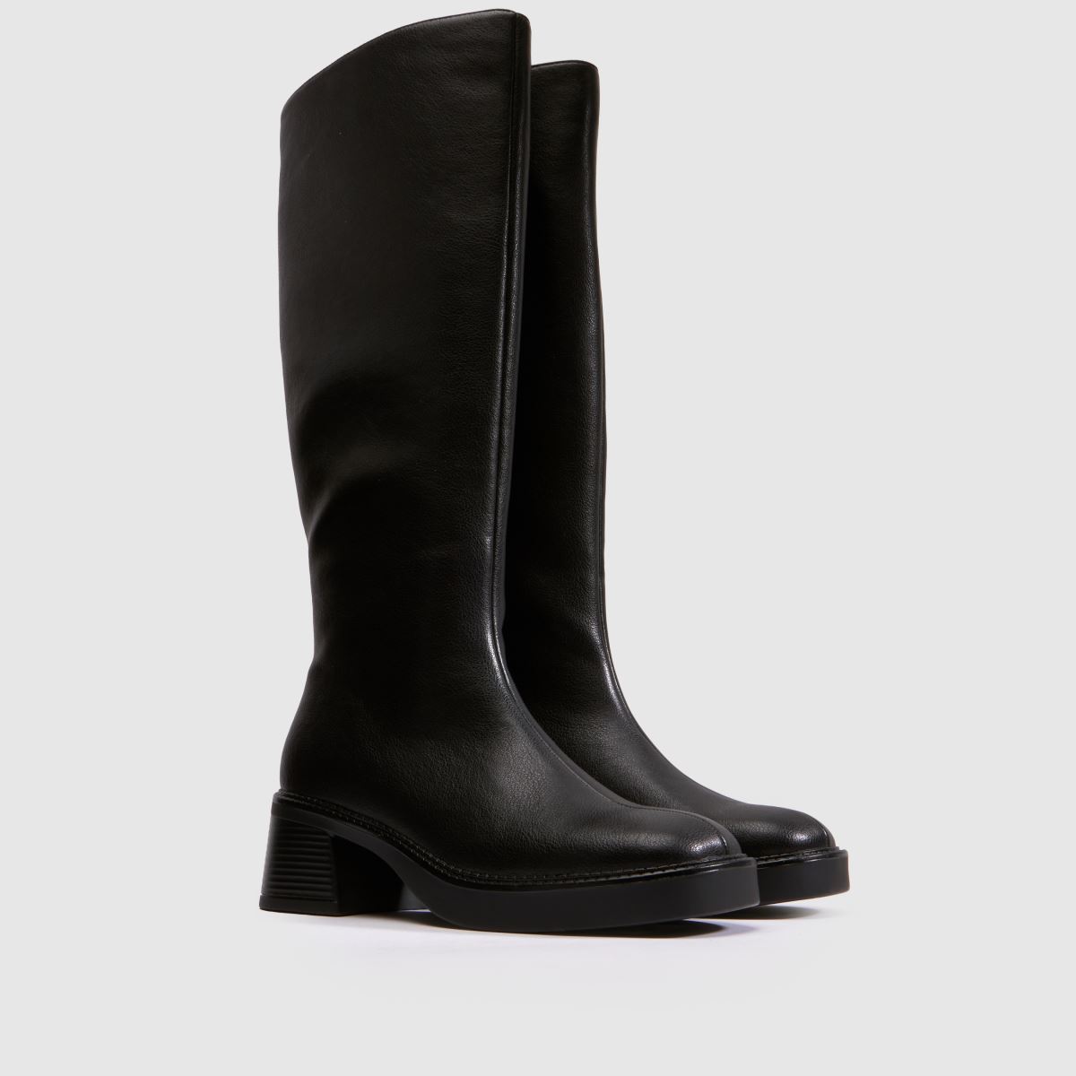 schuh Darling Square Toe Knee in Black schuh Darling Square Toe Knee 3