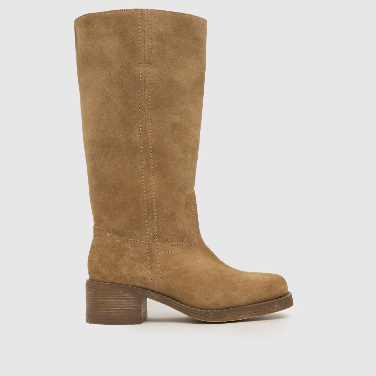 Click to view product details and reviews for Schuh Damari Suede Pull On Boots In Stone.