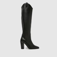 schuh Doreen Leather Western in Black schuh Doreen Leather Western,1 of 4