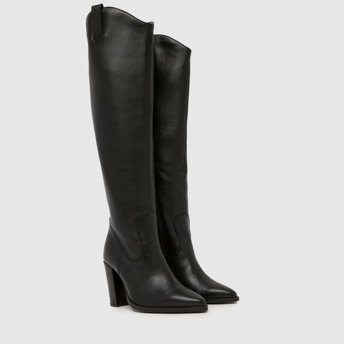schuh Doreen Leather Western in Black schuh Doreen Leather Western 8