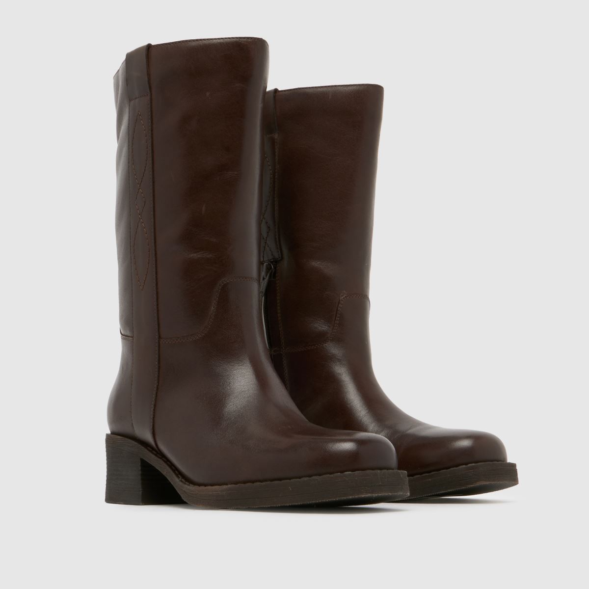 schuh Delany Leather Calf in Brown schuh Delany Leather Calf 8