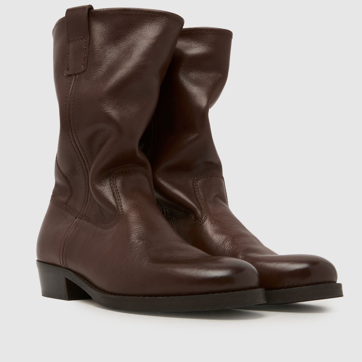 schuh Dublin Leather Slouch in Brown schuh Dublin Leather Slouch 3