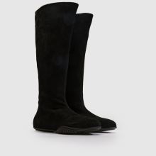 schuh Dahlia Suede Sporty Knee in Black schuh Dahlia Suede Sporty Knee,2 of 4