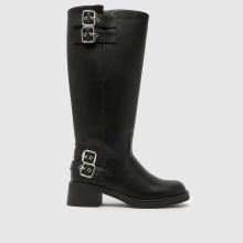 schuh Disk Buckle Biker in Black schuh Disk Buckle Biker,1 of 4