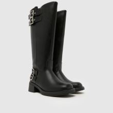 schuh Disk Buckle Biker in Black schuh Disk Buckle Biker,2 of 4
