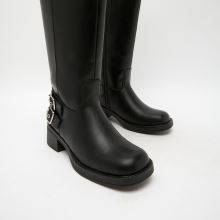 schuh Disk Buckle Biker in Black schuh Disk Buckle Biker,3 of 4