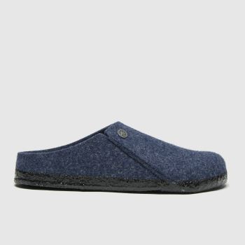 BIRKENSTOCK blue zermatt slippers BIRKENSTOCK blue zermatt slippers