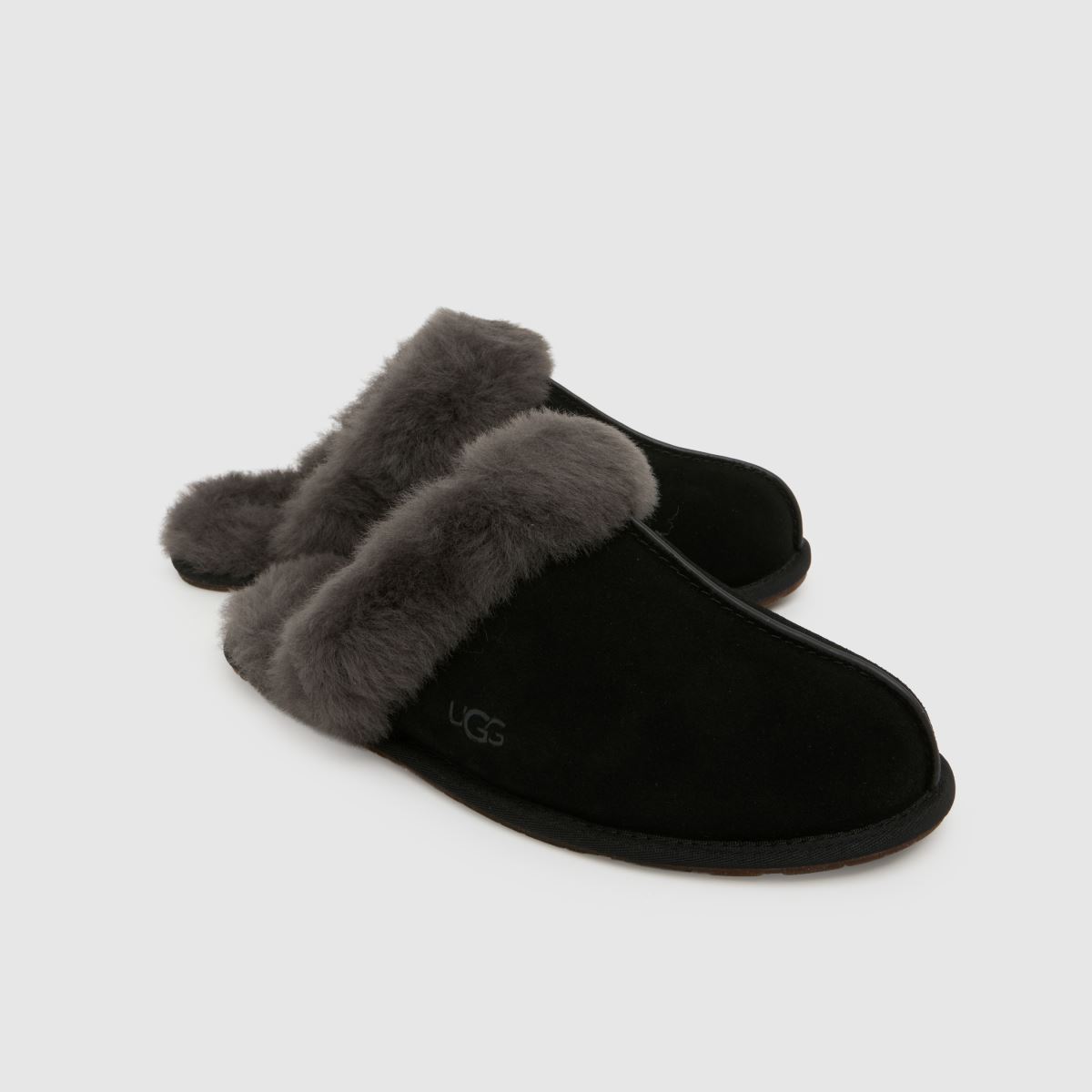 UGG Scuffette II in Black & Grey UGG Scuffette II 4