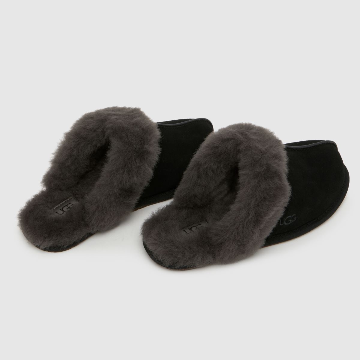 UGG Scuffette II in Black & Grey UGG Scuffette II 7