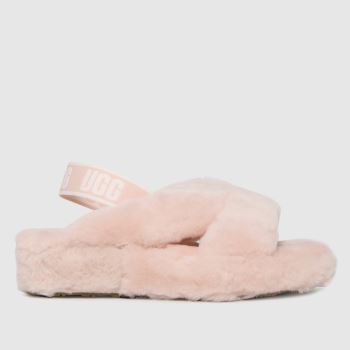 UGG pale pink fab yeah slide slippers UGG pale pink fab yeah slide slippers