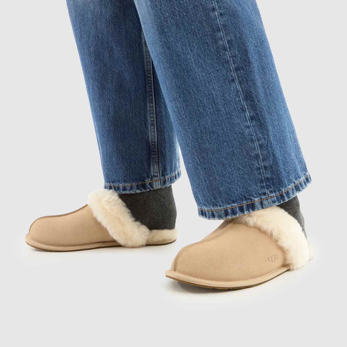 Womens Sand UGG Scuffette II Slippers | schuh