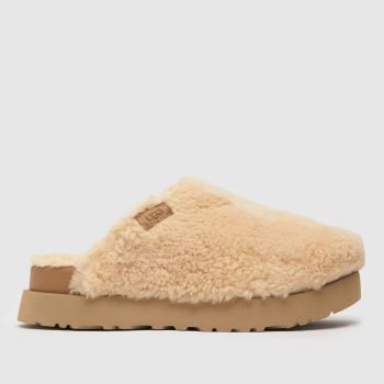 UGG natural fuzz sugar slide slippers UGG natural fuzz sugar slide slippers