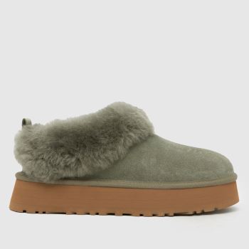 UGG Moss Green Tazzelle Womens Slippers