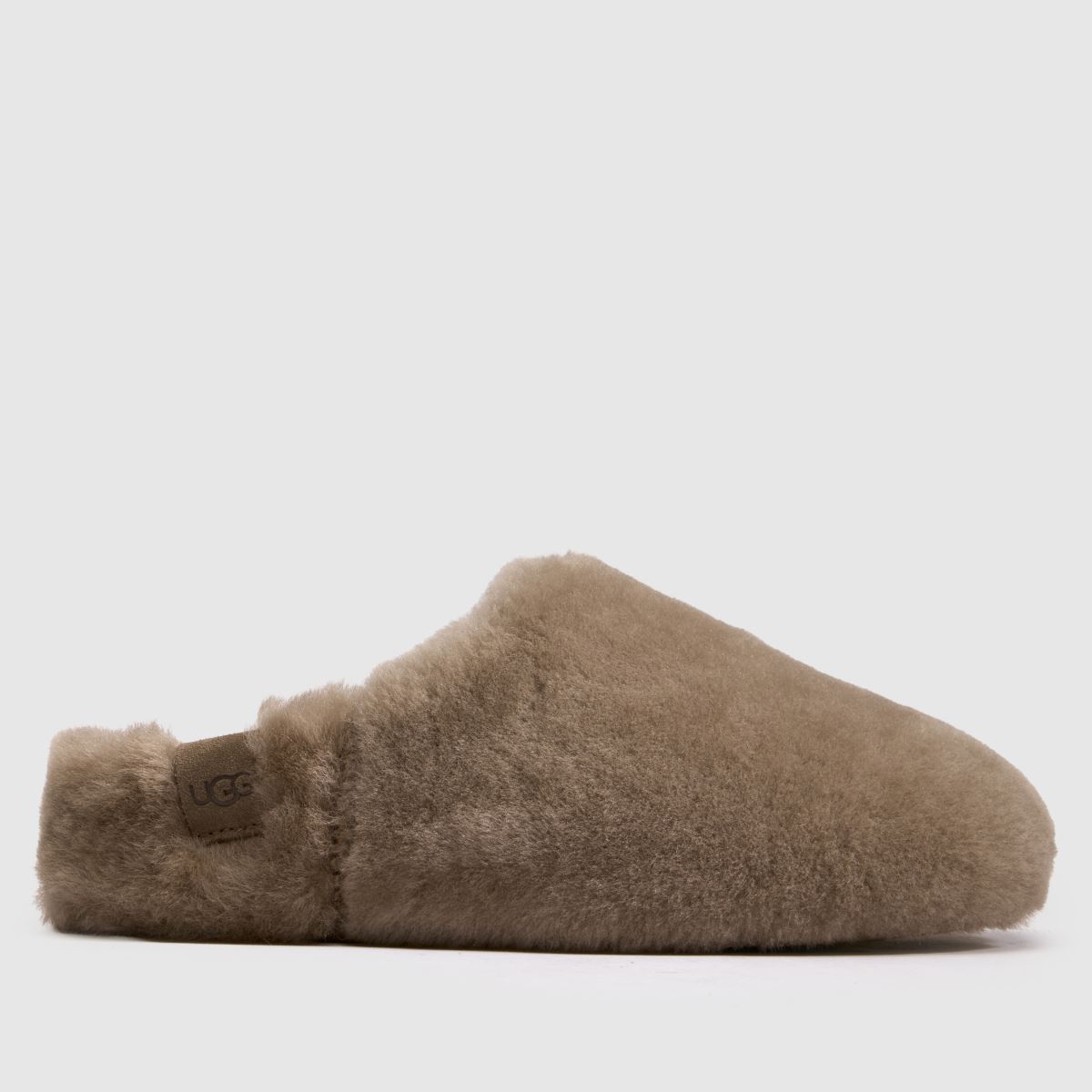 UGG Elea Fluffed Slip-On in Brown UGG Elea Fluffed Slip-On