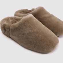 UGG Elea Fluffed Slip-On in Brown UGG Elea Fluffed Slip-On,3 of 4