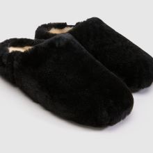 UGG Elea Fluffed Slip-On in Black UGG Elea Fluffed Slip-On,3 of 4