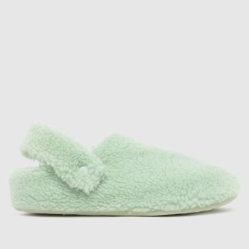 Crocs Green Classic Cozzzy Womens Slippers