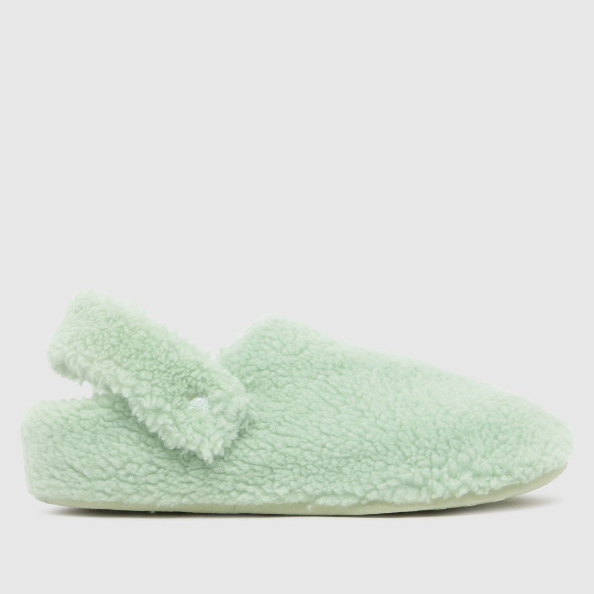 Crocs Classic Cozzzy Slippers in Green