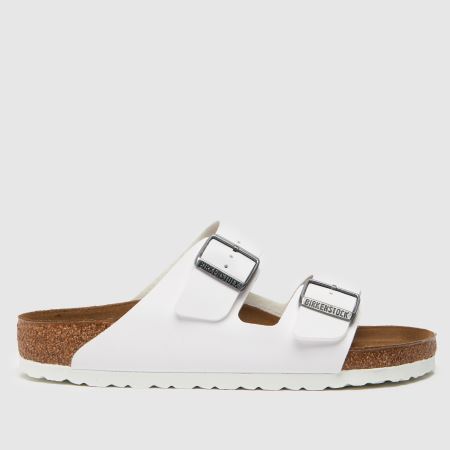 Women's birkenstock sale white arizona sandals