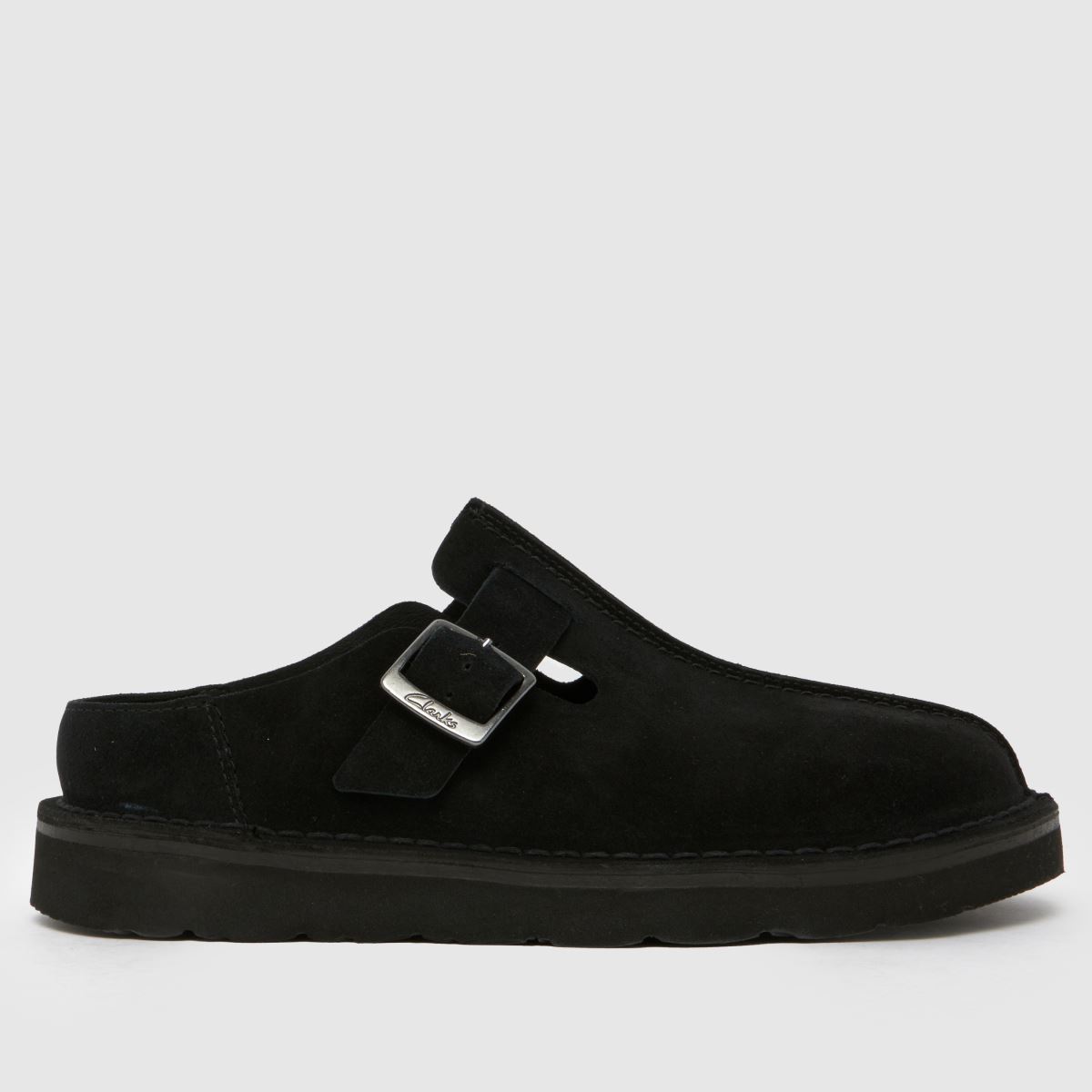 Clarks Solsbury Mule Sandals in Black