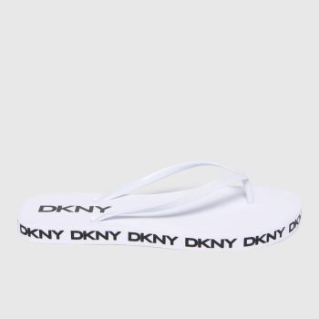 DKNY white & black juliana flatform sandals DKNY white & black juliana flatform sandals