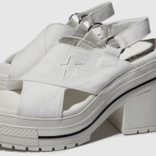 converse one star heel sandals