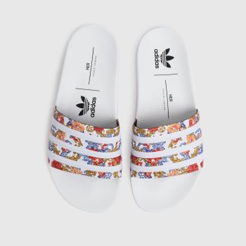 adidas white adilette sandals adidas white adilette sandals