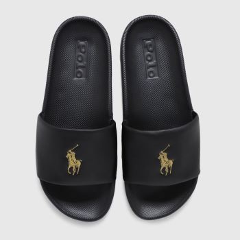 Womens Black \u0026 Gold LAUREN RALPH LAUREN 