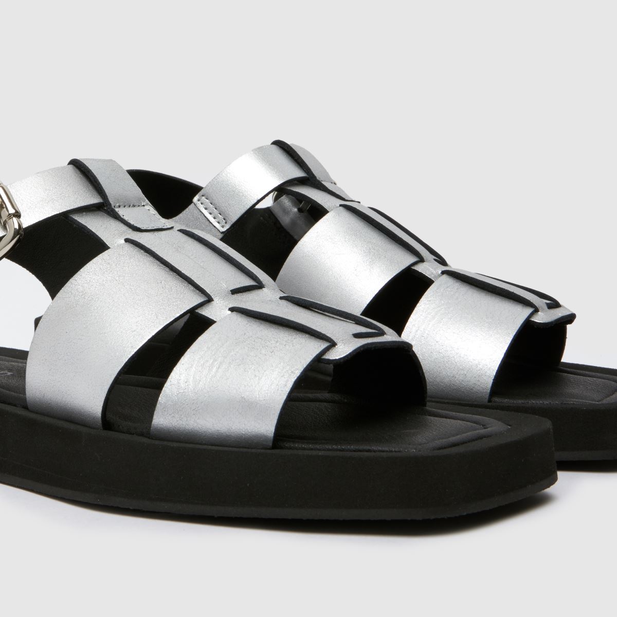 schuh Thea Fisherman in Silver schuh Thea Fisherman 4