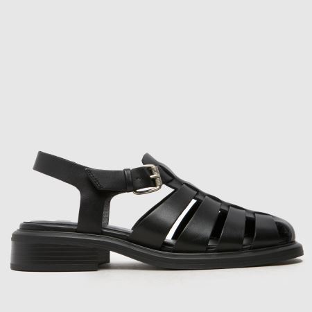 Womens Black Vagabond Shoemakers Ellis Fisherman Sandals | schuh