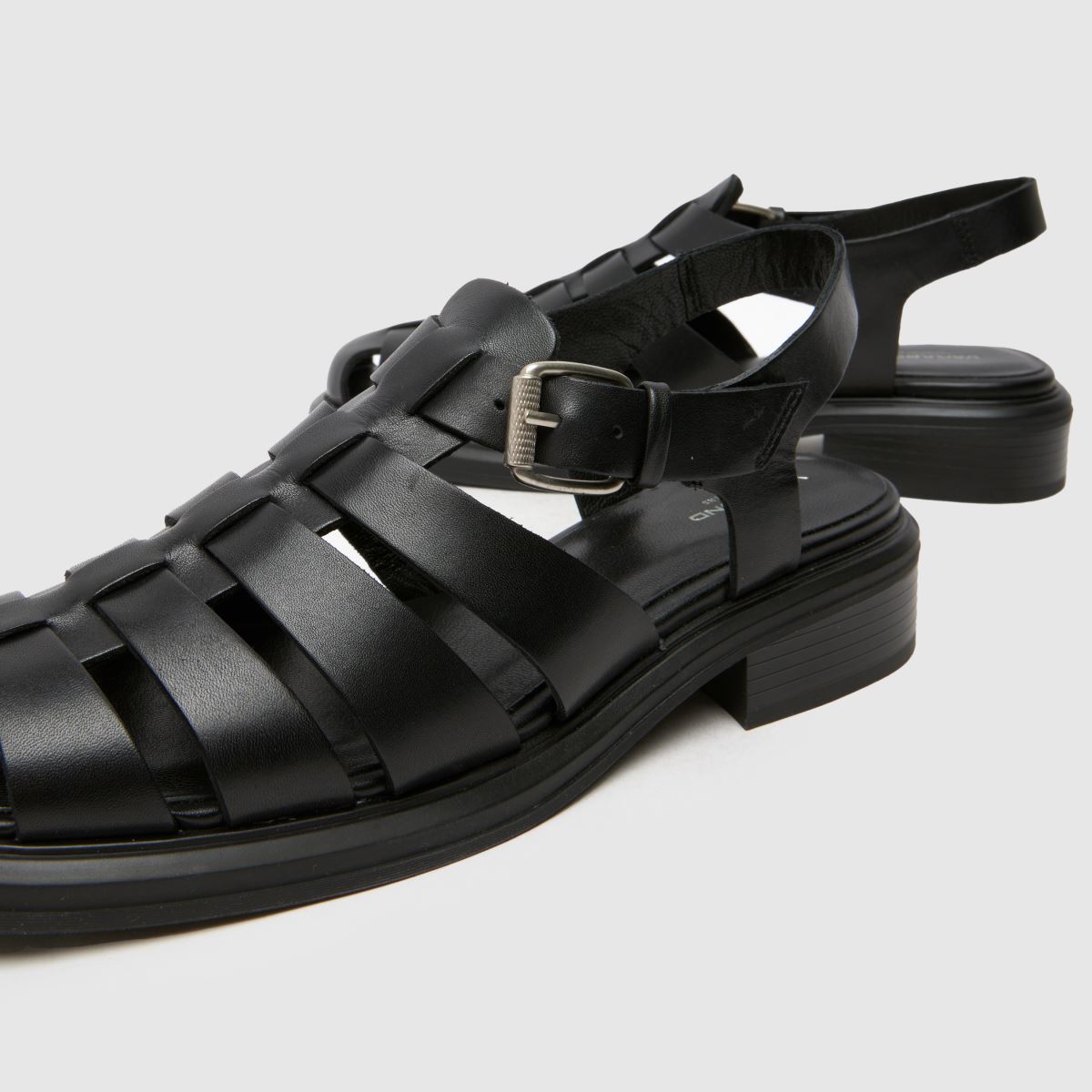 Womens Black Vagabond Shoemakers Ellis Fisherman Sandals | schuh