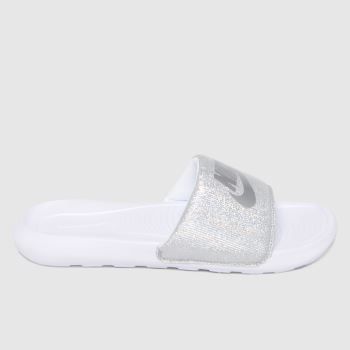 Nike white victori one sandals Nike white victori one sandals