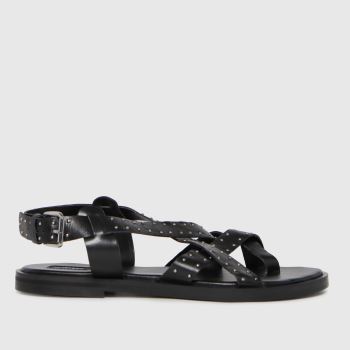 Womens Black schuh Tallulah Chunky 