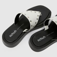 schuh Toryn Leather Stud Toe Post,4 of 4