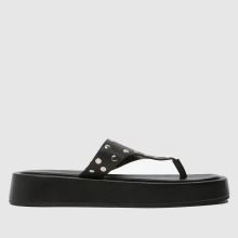 schuh Toryn Leather Stud Toe Post,1 of 4