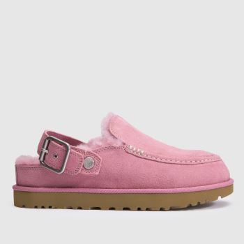 UGG Pink Goldenstar Evelina Clog Womens Sandals