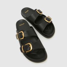 Damen schuh Schwarz Trish Buckle Footbed Sandalen schuh Trish Buckle Footbed,3 von 4