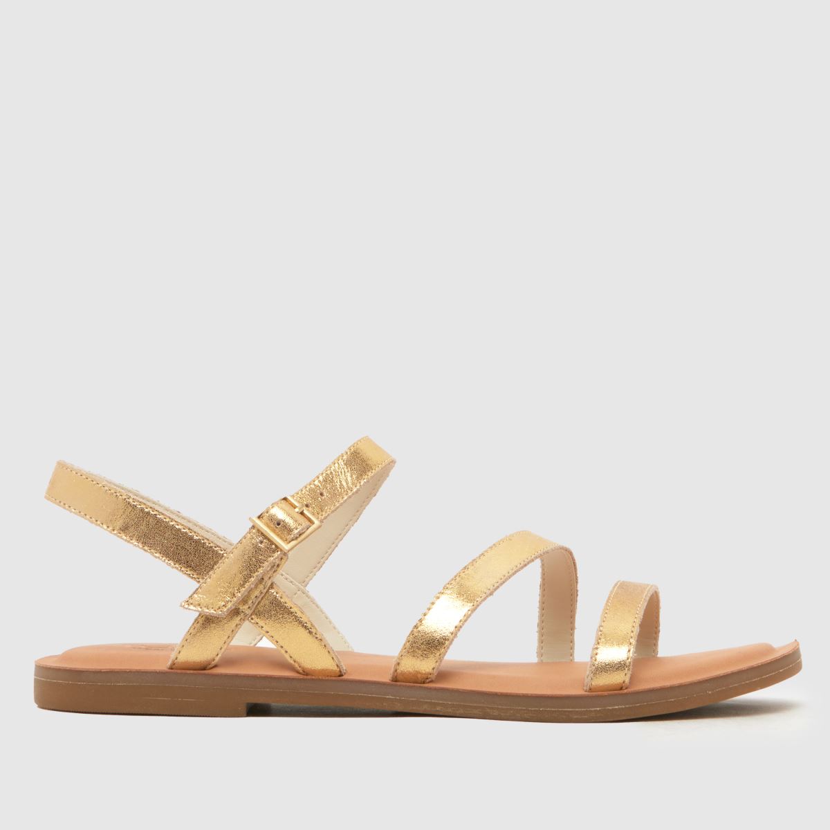 TOMS Kira Strappy Sandals in Gold