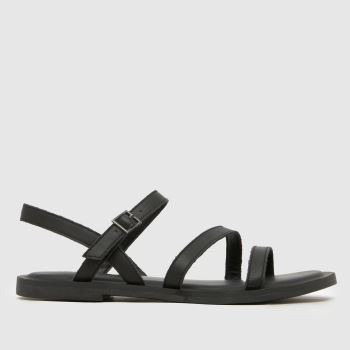TOMS Black Kira Strappy Womens Sandals
