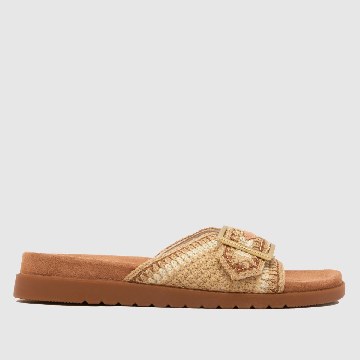 TOMS Marin Slide Sandals in Beige Multi