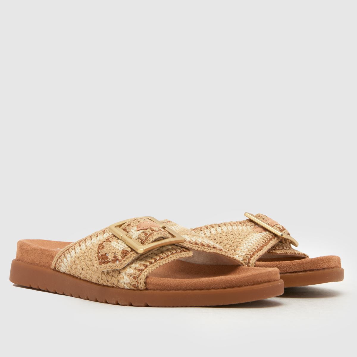 TOMS Marin Slide in Beige Multi TOMS Marin Slide 3