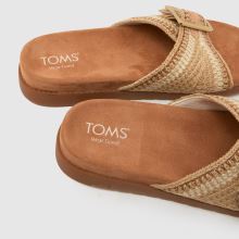 TOMS Marin Slide in Beige Multi TOMS Marin Slide,4 of 4