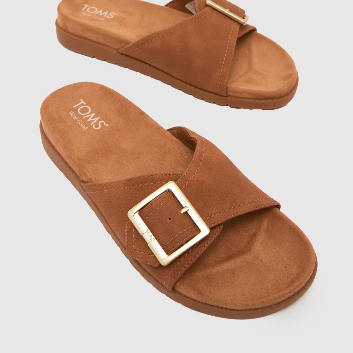 TOMS Marin Slide in Tan TOMS Marin Slide 4