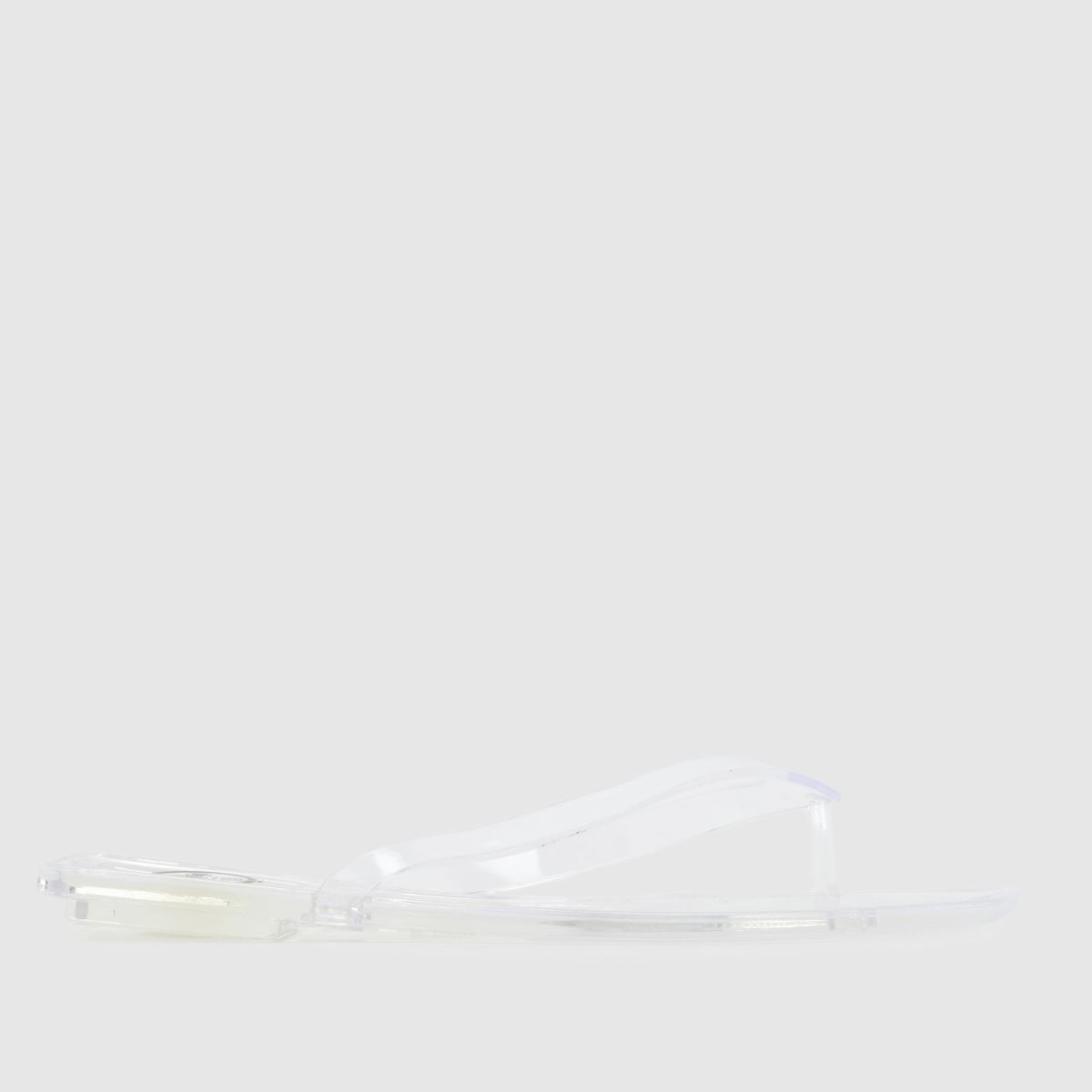 JUJU JELLIES Nikki Flip in Clear JUJU JELLIES Nikki Flip 3