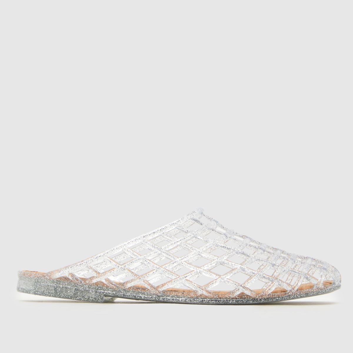 JUJU JELLIES Dani Mule Sandals in Clear