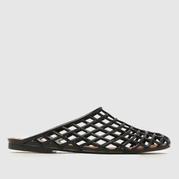 JUJU JELLIES Black Dani Mule Womens Sandals