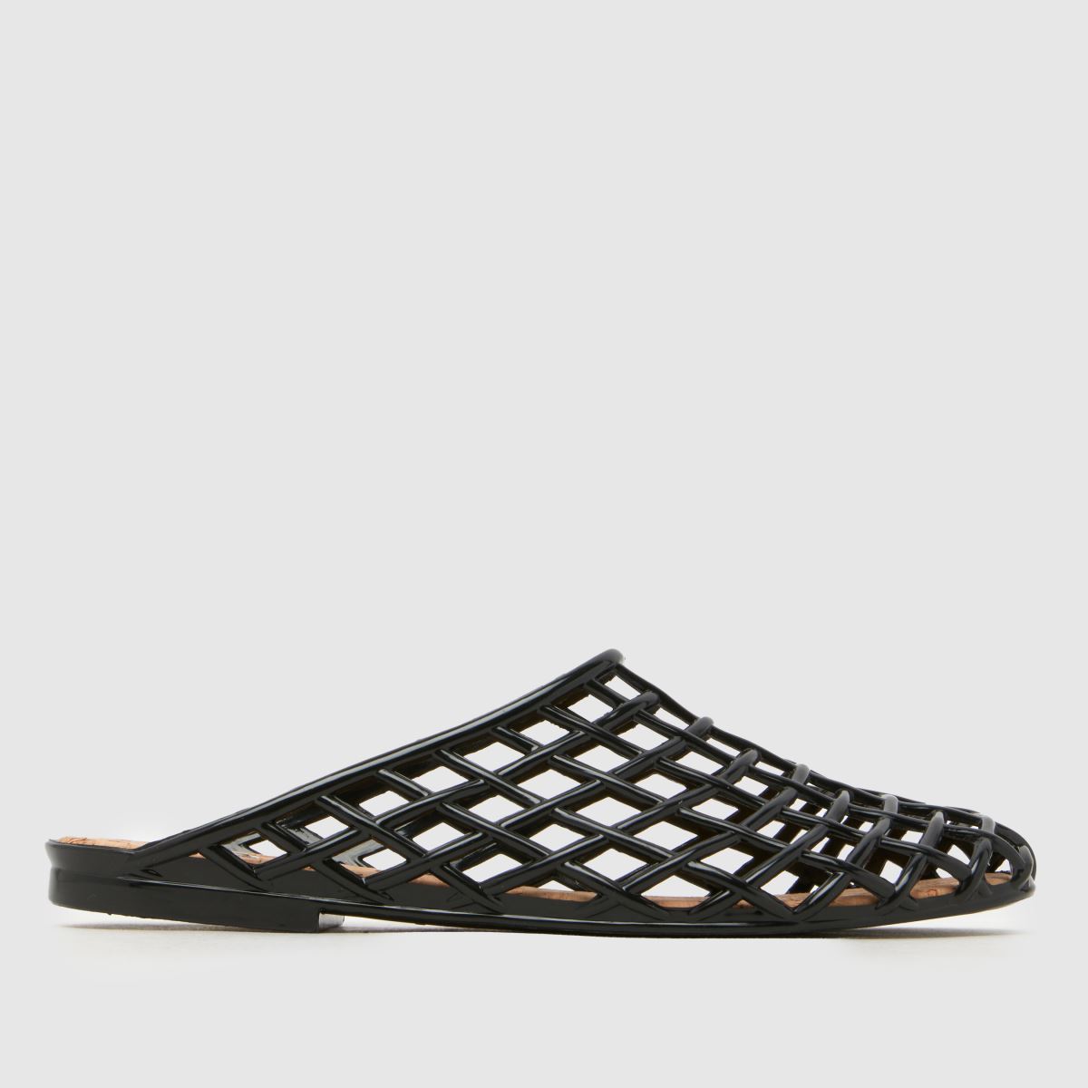 JUJU JELLIES Dani Mule Sandals in Black