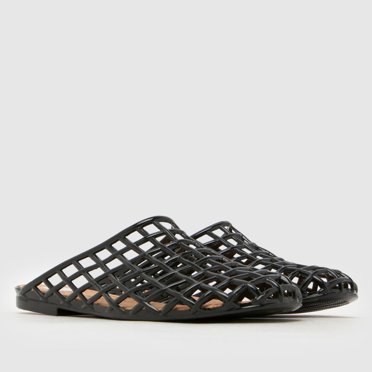 Womens Black JUJU JELLIES Dani Mule Sandals | schuh