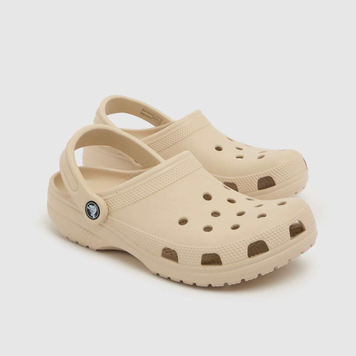 Damen Crocs Beige Classic Clog Sandalen Crocs Classic Clog 4